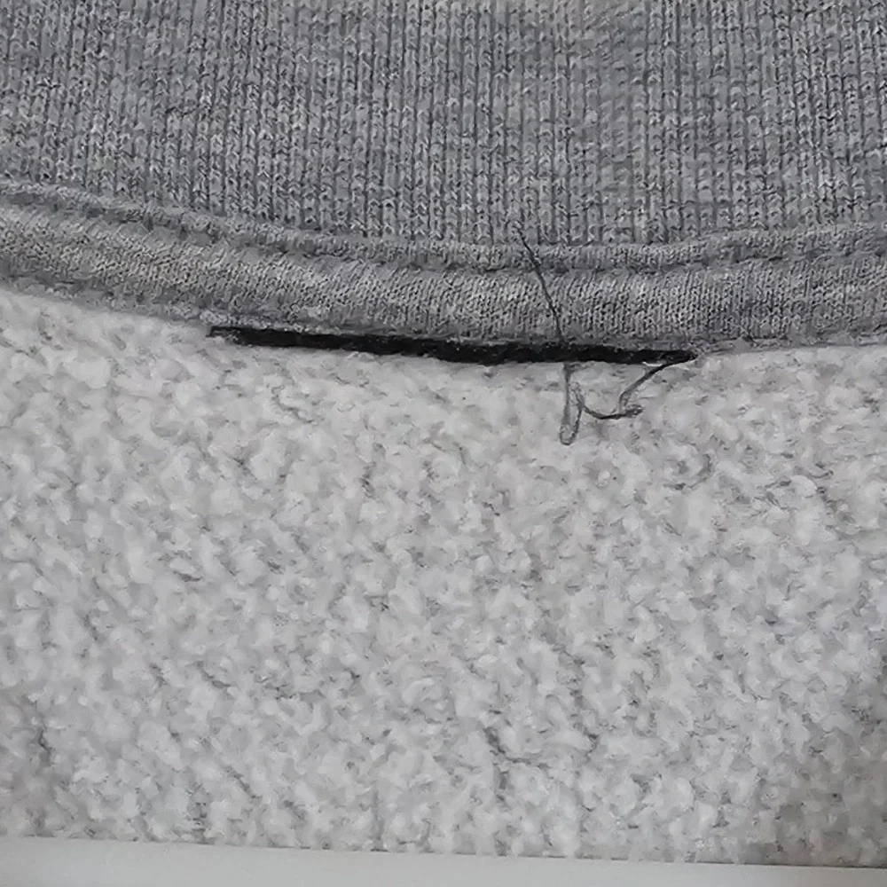 Nike Sportswear Essential Womens Fleece Crop Crewneck Grey CK0168-063 Size M
